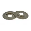 KLAXCAR FRANCE 25073z - Jeu de 2 disques de frein arrière