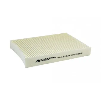 Filtre, air de l'habitacle KLAXCAR FRANCE FC036z