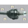DA SILVA 3341AT - Arbre de transmission avant gauche 