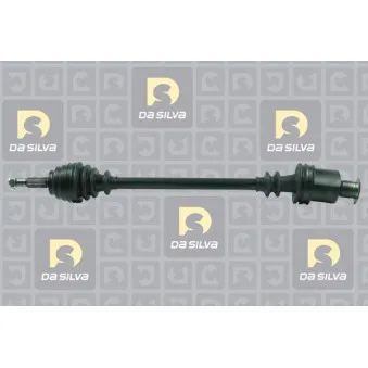 Arbre de transmission DA SILVA 4510T pour RENAULT CLIO 1.5 dCi - 80cv