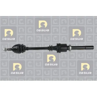 Arbre de transmission DA SILVA 4534T pour RENAULT CLIO 1.6 16V - 112cv