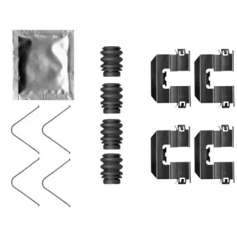 MINTEX MBA0058 - Kit d'accessoires, plaquette de frein à disque