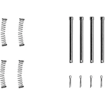 MINTEX MBA1177 - Kit d'accessoires, plaquette de frein à disque