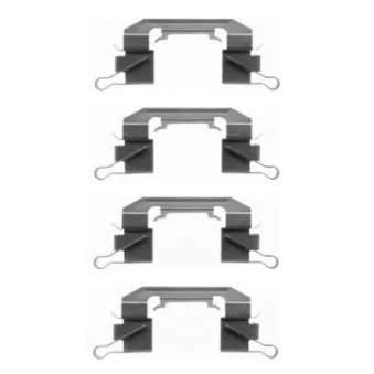 Kit d'accessoires, plaquette de frein à disque MINTEX MBA1626