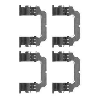 MINTEX MBA1738 - Kit d'accessoires, plaquette de frein à disque