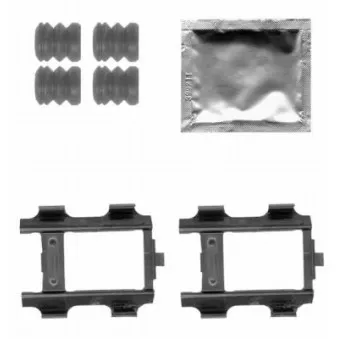 Kit d'accessoires, étrier de frein MINTEX MBA1793 pour MERCEDES-BENZ VARIO 512 D - 122cv