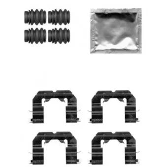 MINTEX MBA1859 - Kit d'accessoires, plaquette de frein à disque