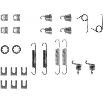 MINTEX MBA554 - Kit d'accessoires, mâchoire de frein