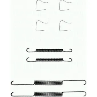 MINTEX MBA562 - Kit d'accessoires, mâchoire de frein