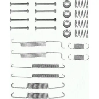 Kit d'accessoires, mâchoire de frein METZGER 105-0597