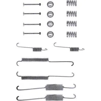 MINTEX MBA640 - Kit d'accessoires, mâchoire de frein