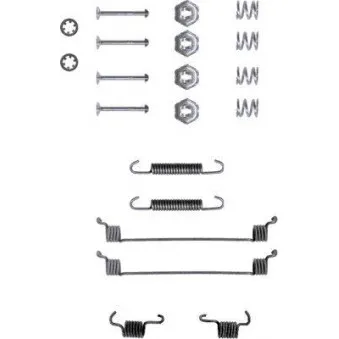 Kit d'accessoires, mâchoire de frein METZGER 105-0678