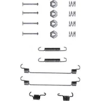 Kit d'accessoires, mâchoire de frein METZGER 105-0789