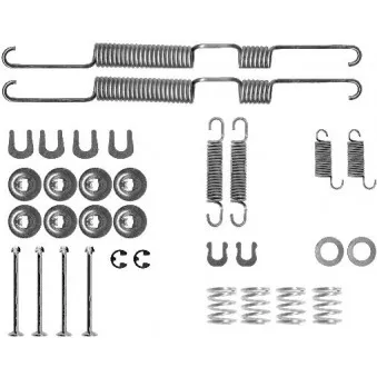 MINTEX MBA698 - Kit d'accessoires, mâchoire de frein