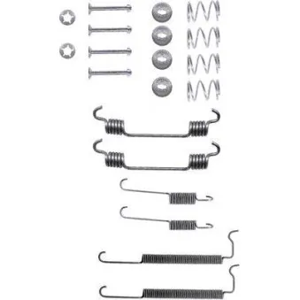 Kit d'accessoires, mâchoire de frein METZGER 105-0710