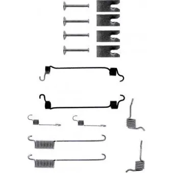 Kit d'accessoires, mâchoire de frein METZGER 105-0731