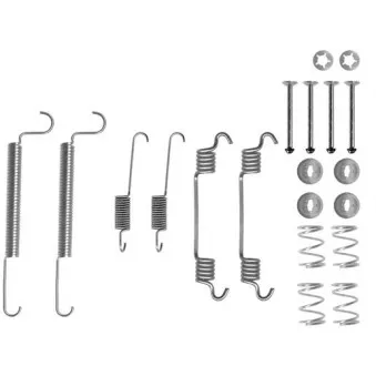 Kit d'accessoires, mâchoire de frein METZGER 105-0766
