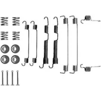 MINTEX MBA786 - Kit d'accessoires, mâchoire de frein