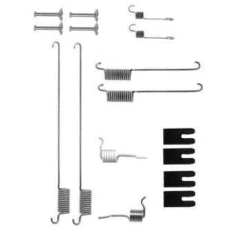 MINTEX MBA829 - Kit d'accessoires, mâchoire de frein