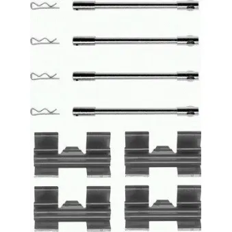 MINTEX MBA967 - Kit d'accessoires, plaquette de frein à disque