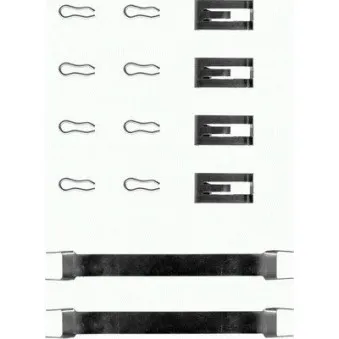 Kit d'accessoires, plaquette de frein à disque MINTEX [MBA984]