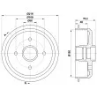 MINTEX MBD005 - Tambour de frein