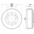 MINTEX MBD057 - Tambour de frein