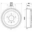 MINTEX MBD063 - Tambour de frein