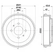 MINTEX MBD186 - Tambour de frein