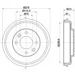 Tambour de frein MINTEX [MBD324]