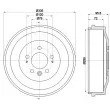 MINTEX MBD392 - Tambour de frein