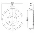 MINTEX MBD427 - Tambour de frein