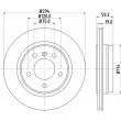 MINTEX MDC1384 - Jeu de 2 disques de frein arrière