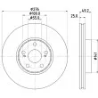 MINTEX MDC1684 - Jeu de 2 disques de frein avant