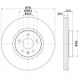 MINTEX MDC1828 - Jeu de 2 disques de frein avant
