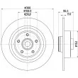 MINTEX MDC1893 - Jeu de 2 disques de frein arrière