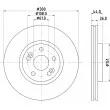 MINTEX MDC1898 - Jeu de 2 disques de frein avant