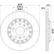 MINTEX MDC2063 - Jeu de 2 disques de frein arrière