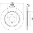 MINTEX MDC2232 - Jeu de 2 disques de frein arrière