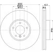 MINTEX MDC2329 - Jeu de 2 disques de frein avant