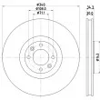 MINTEX MDC2542 - Jeu de 2 disques de frein avant