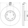 MINTEX MDC2696 - Jeu de 2 disques de frein avant