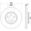 MINTEX MDC2745 - Jeu de 2 disques de frein avant