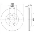 MINTEX MDC2767 - Jeu de 2 disques de frein avant