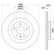 MINTEX MDC2915C - Jeu de 2 disques de frein arrière