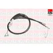 FAI AutoParts FBC0298 - Tirette à câble, frein de stationnement