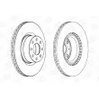 CHAMPION 562297CH - Jeu de 2 disques de frein avant
