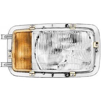 Projecteur principal HELLA 1EH 002 658-031