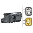 HELLA 1EH 354 987-021 - Projecteur principal
