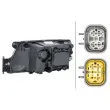 HELLA 1EH 354 987-041 - Projecteur principal
